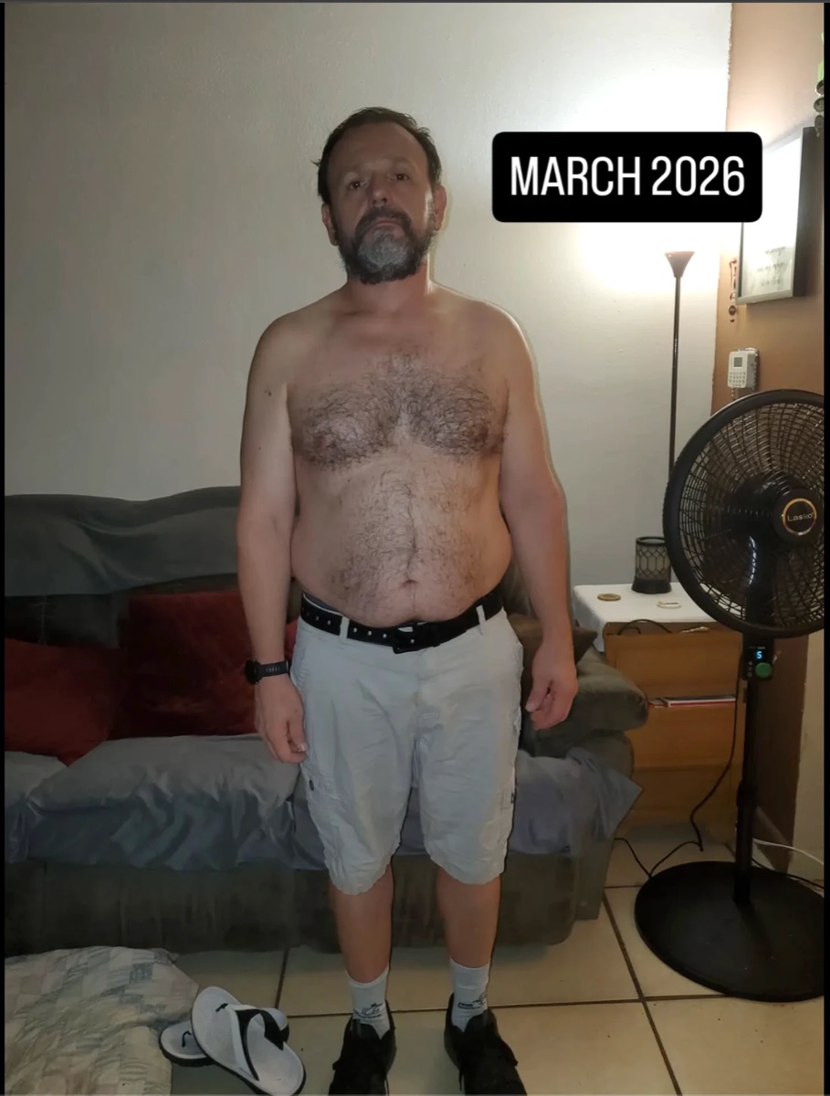 Scott B., front view, March 2026